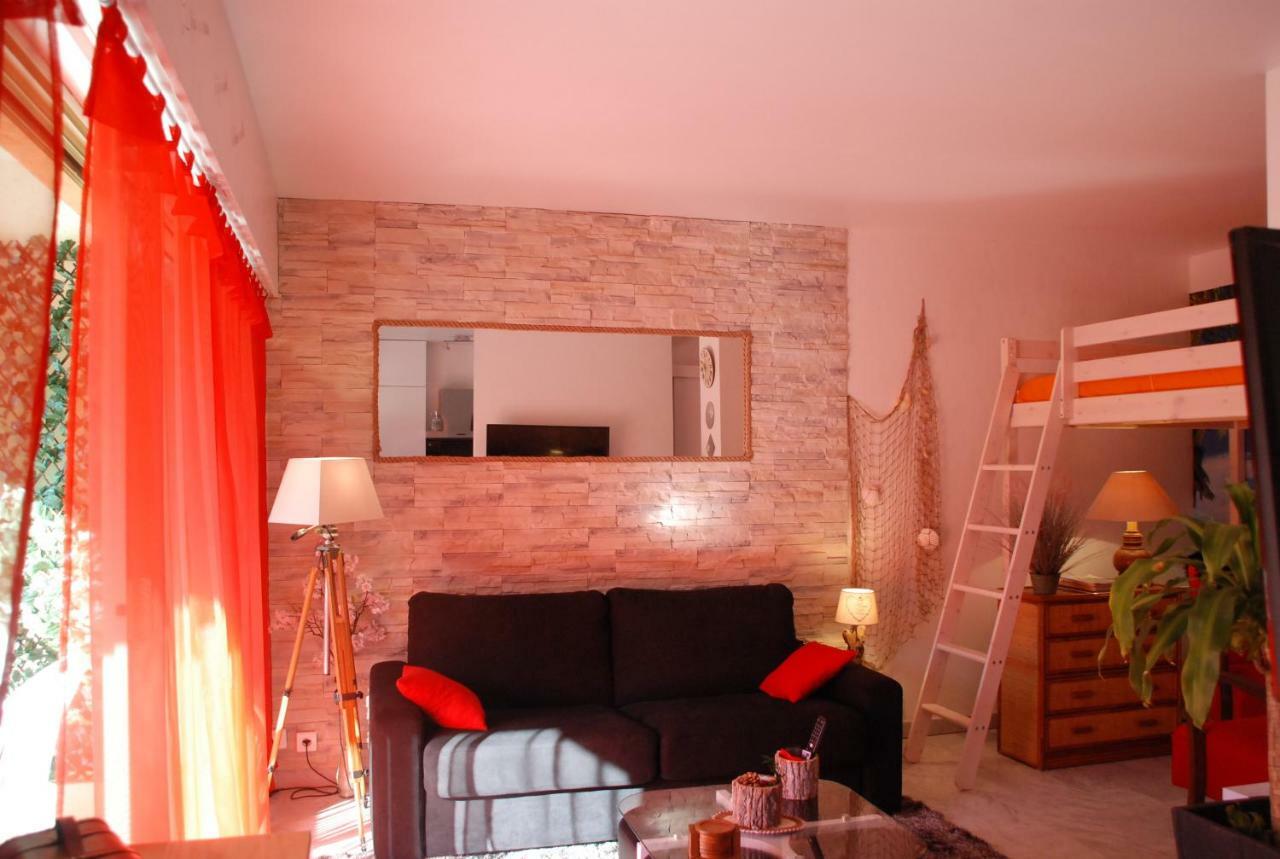 Studio - Juan Les Pins - Proximite Plages Antibes Ngoại thất bức ảnh
